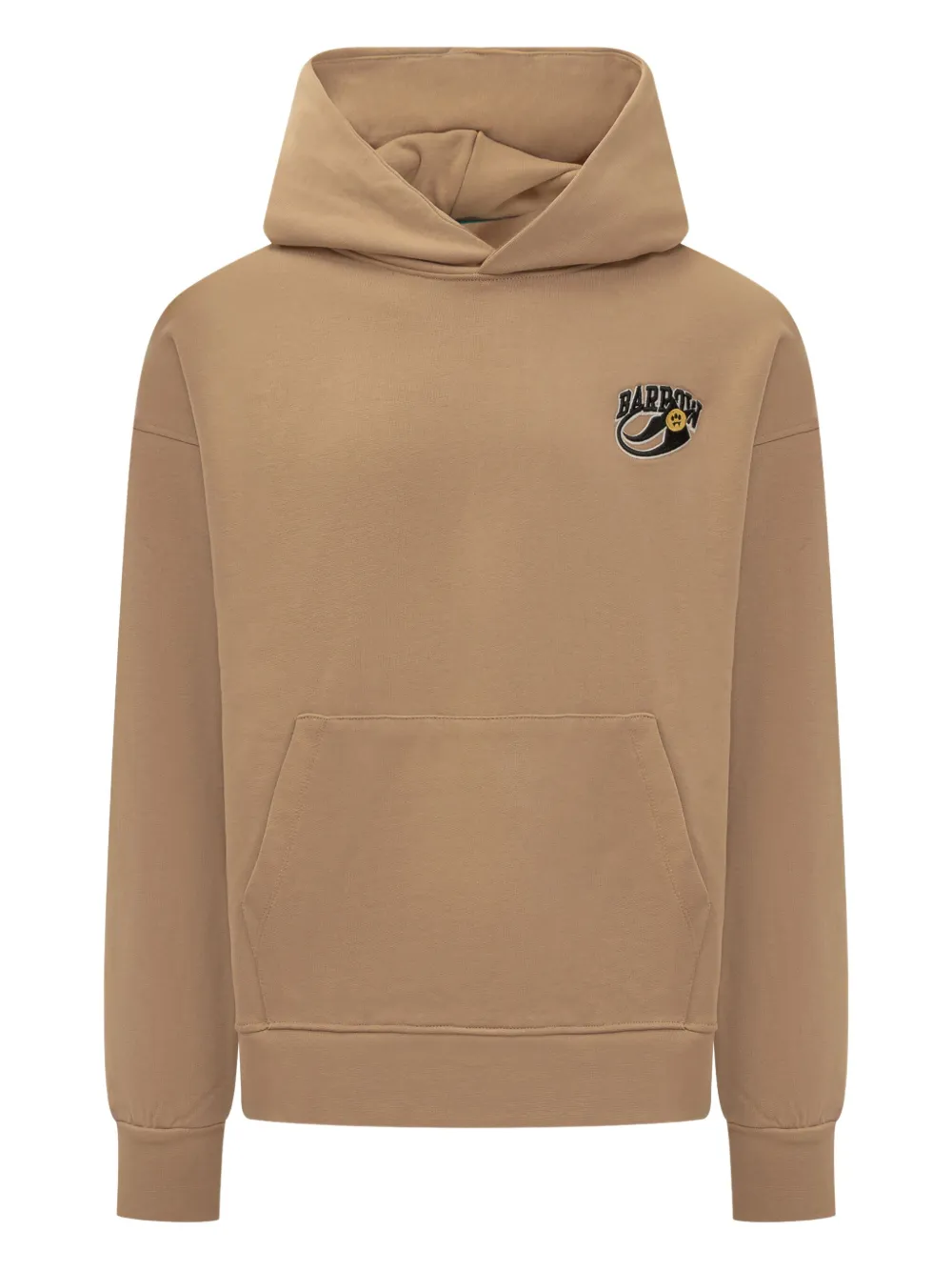 BARROW print hoodie | Brown | Image 1