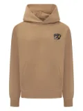 BARROW print hoodie - Brown