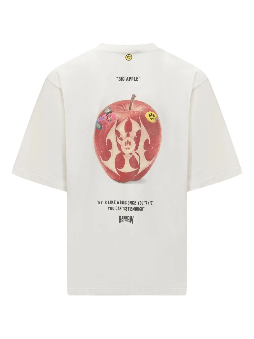 BARROW T-shirt met print - Wit