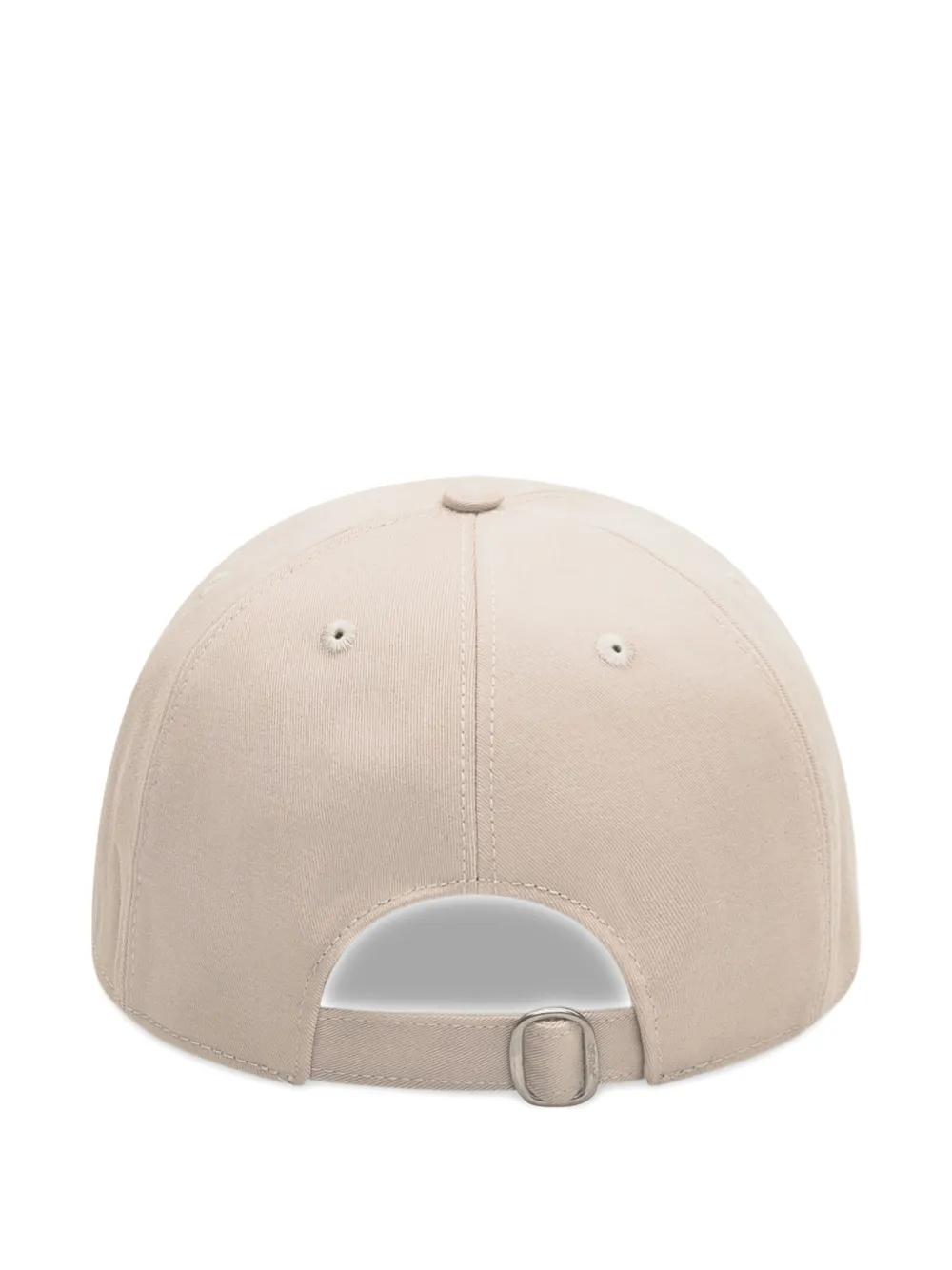 Off-White Honkbalpet met geborduurd logo - Beige