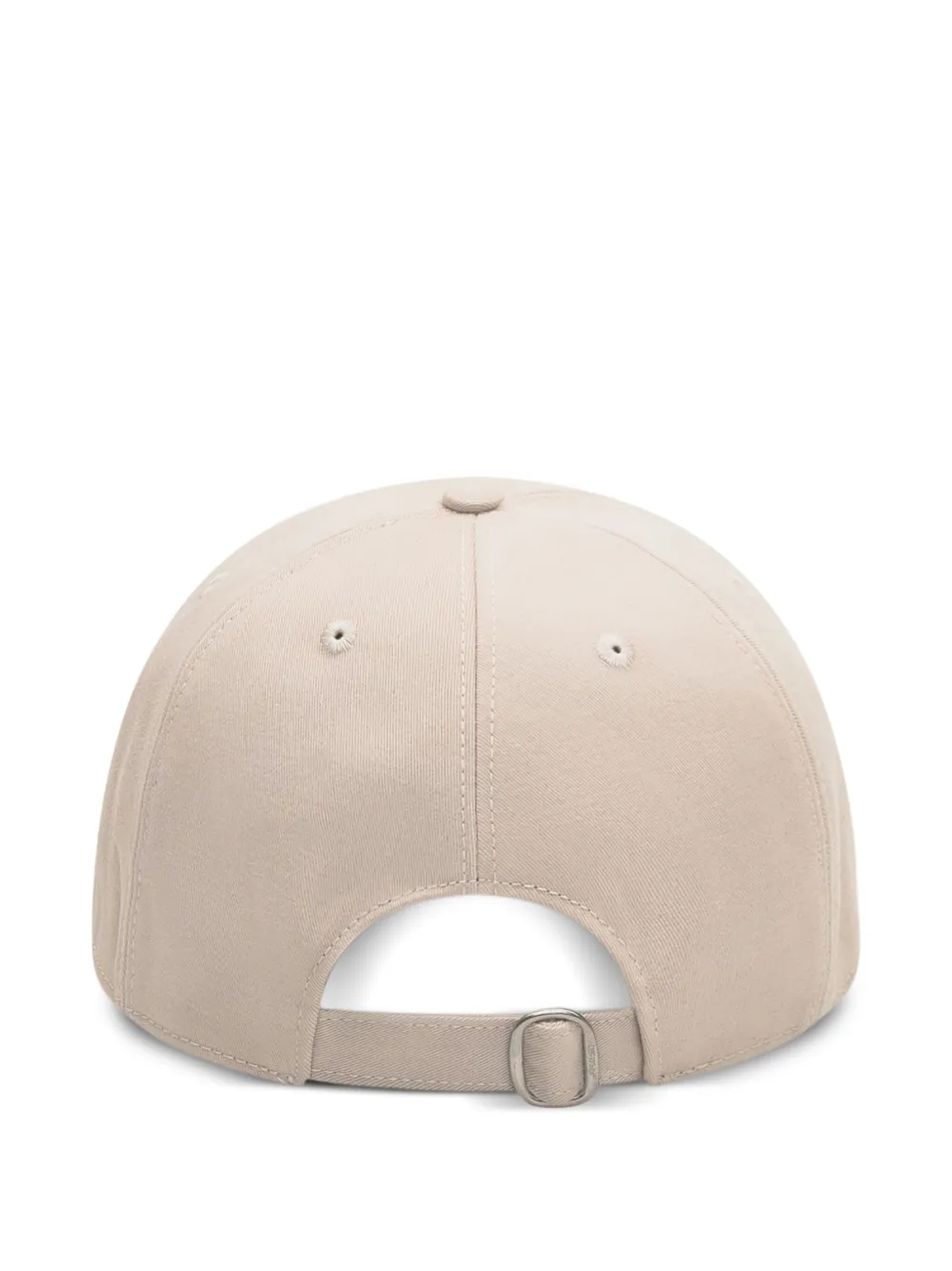 Off-White Honkbalpet met geborduurd logo Beige