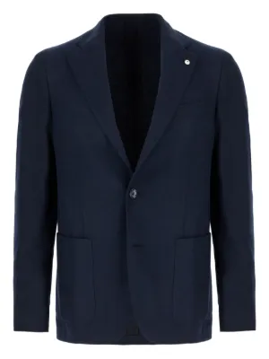 Cesare Attolini Monopetto カシミア ジャケット | ブルー | FARFETCH JP