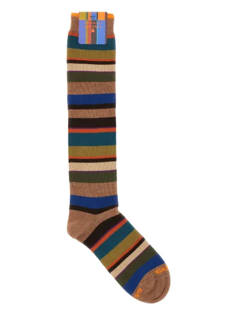 Gallo striped stretch cotton socks