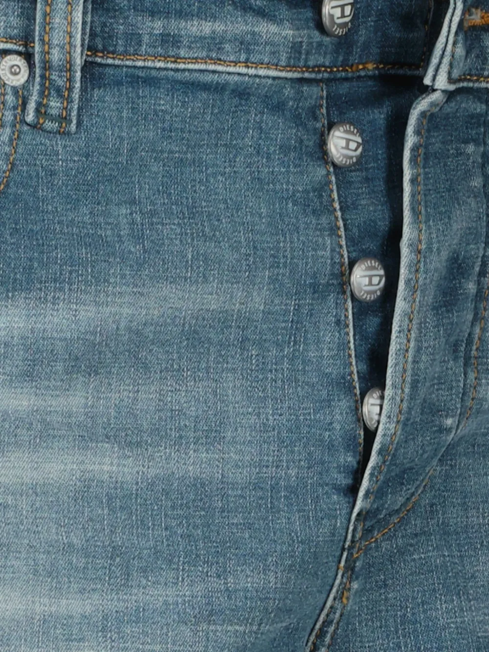 Diesel 1993 D-Vyl jeans van katoenblend Blauw