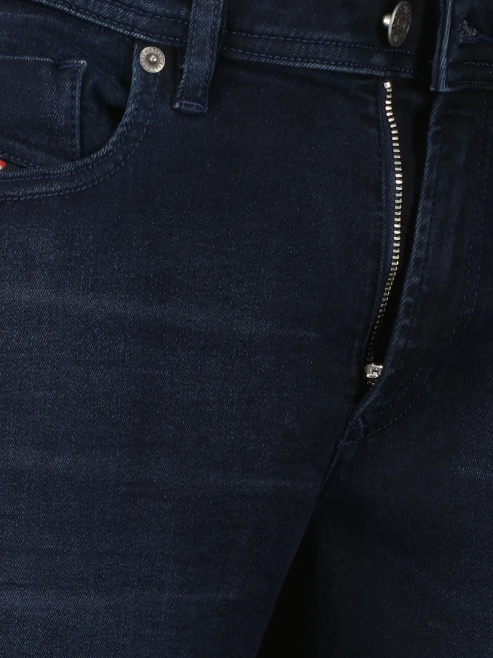 Diesel Sleenker jeans met vijf zakken Blauw