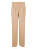Alberto Biani elastic-waist straight trousers - Neutrals