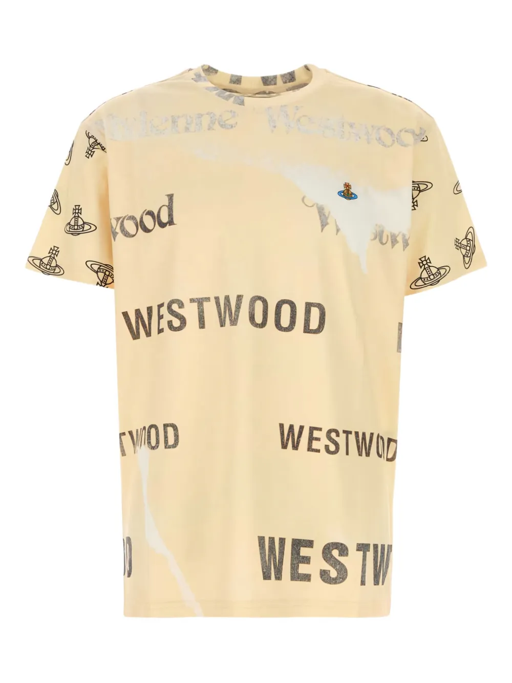 Vivienne Westwood logo-print T-shirt | Neutrals | Image 1