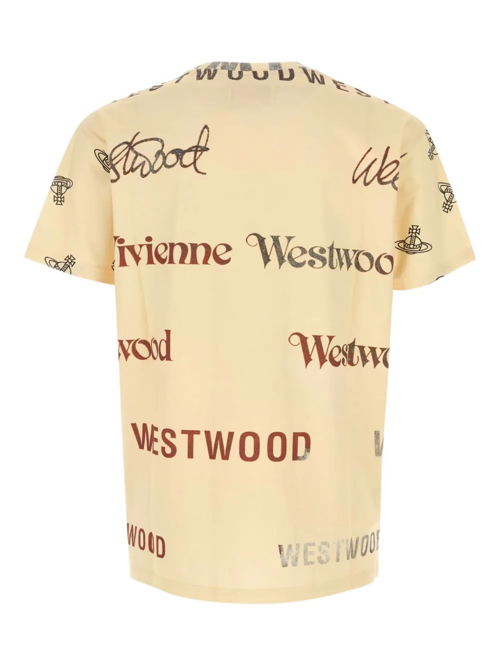 Vivienne Westwood logo-print T-shirt - Beige