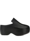JW Anderson platform leather clogs - Black