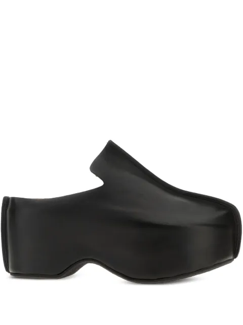 JW Anderson platform leather clogs