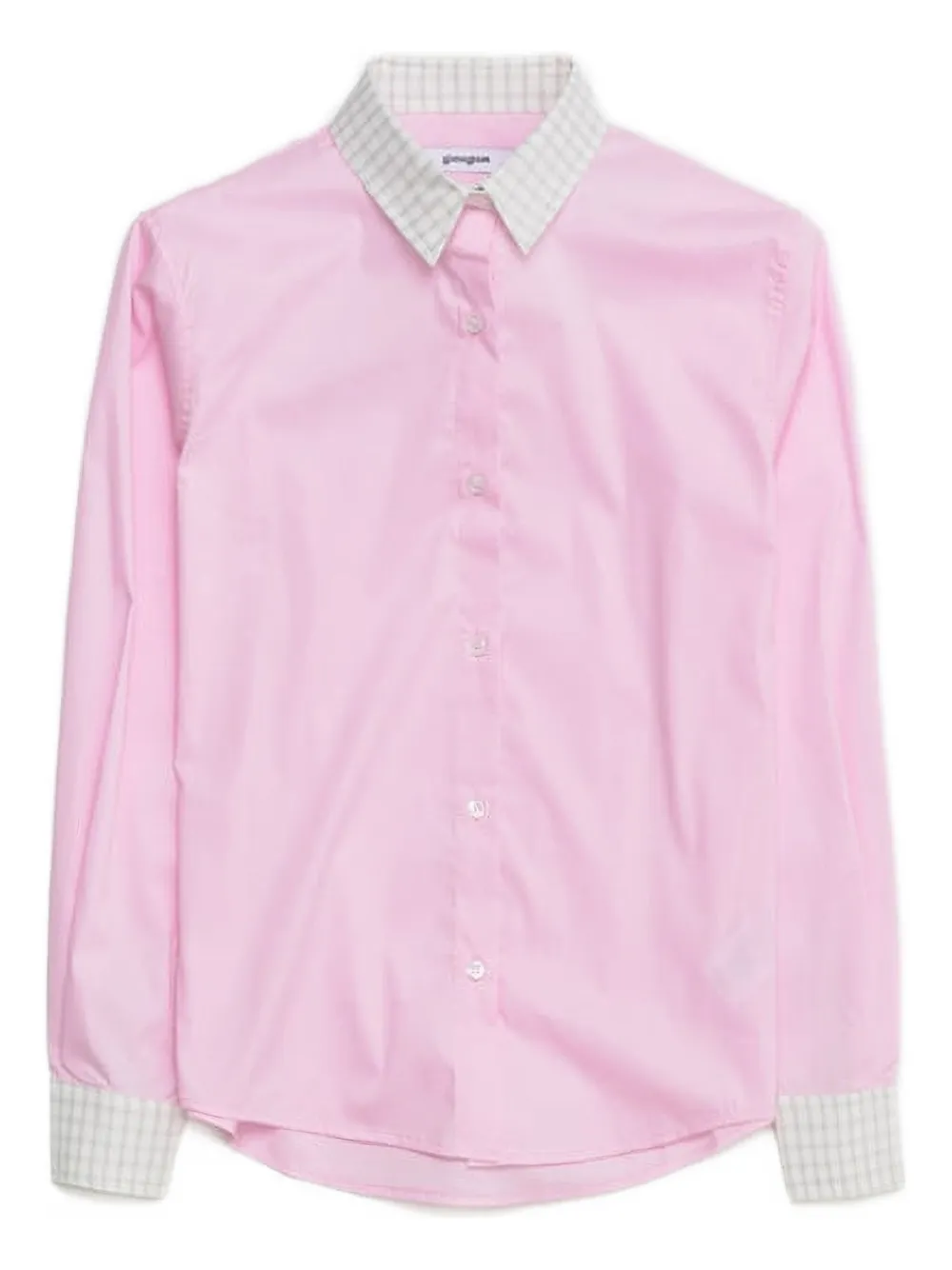Gimaguas Agusta checked-cuff shirt | Pink | Image 1