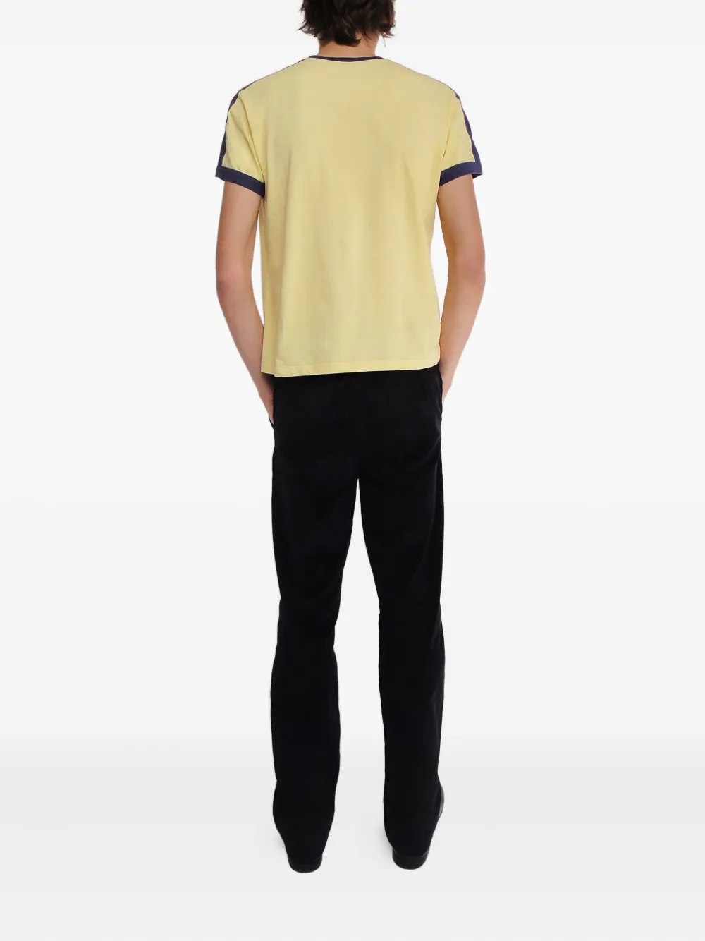 Gimaguas Rene Corduroy Straight-leg Trousers In Black