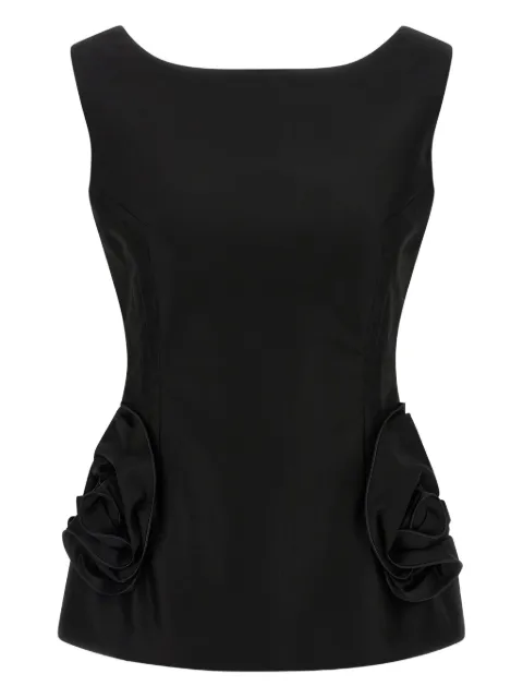 Magda Butrym floral-embellishment top
