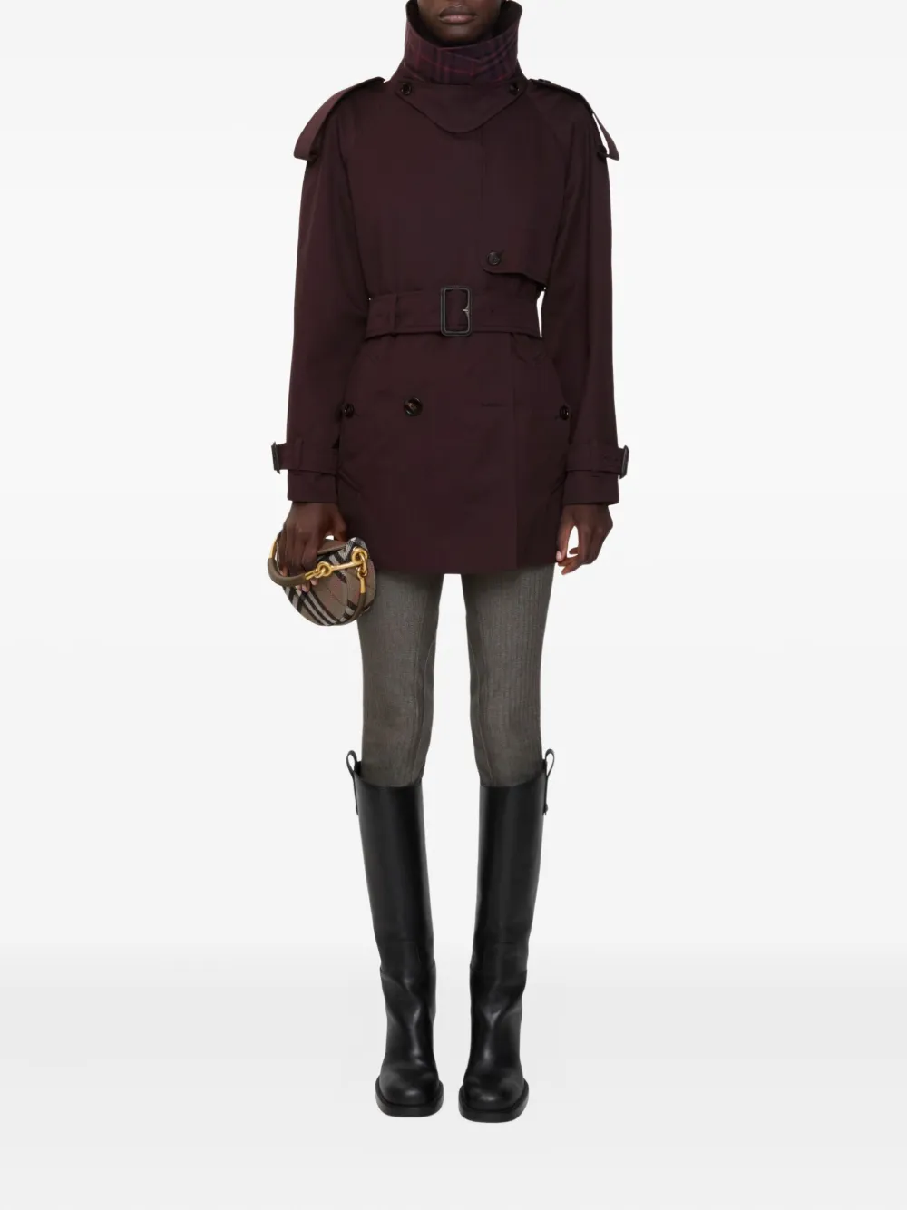 Burberry Fitzrovia trench coat Rood