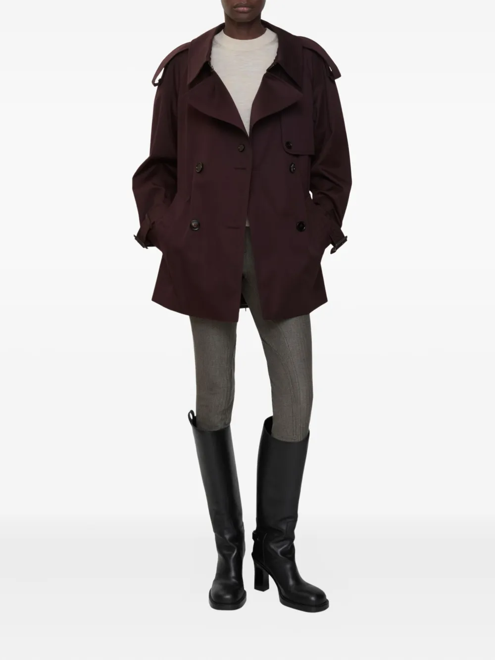 Burberry Fitzrovia trench coat Rood