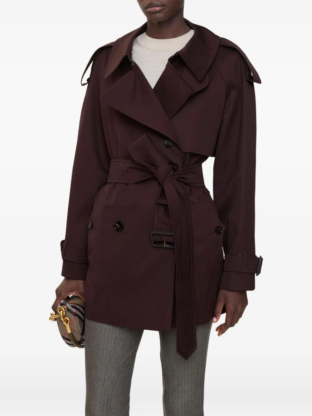Burberry Fitzrovia trench coat Rood