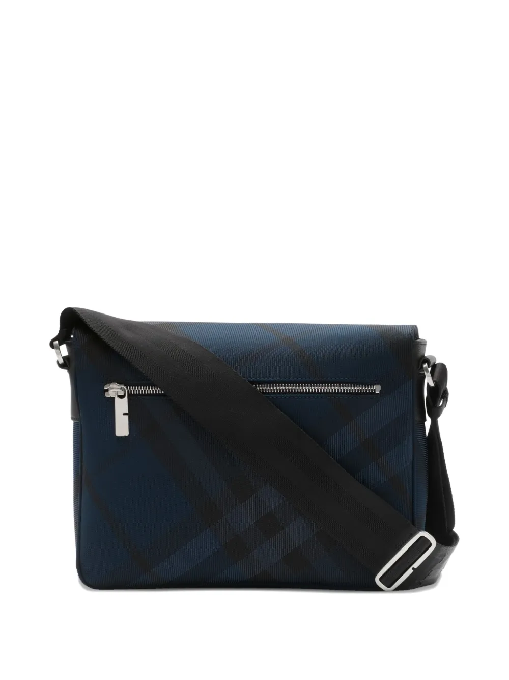 Burberry Grid messengertas Blauw