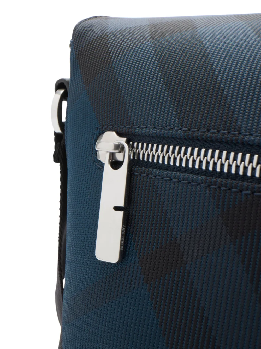 Burberry Grid messengertas Blauw
