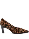 Roberto Festa Wara leopard-print pumps - Brown