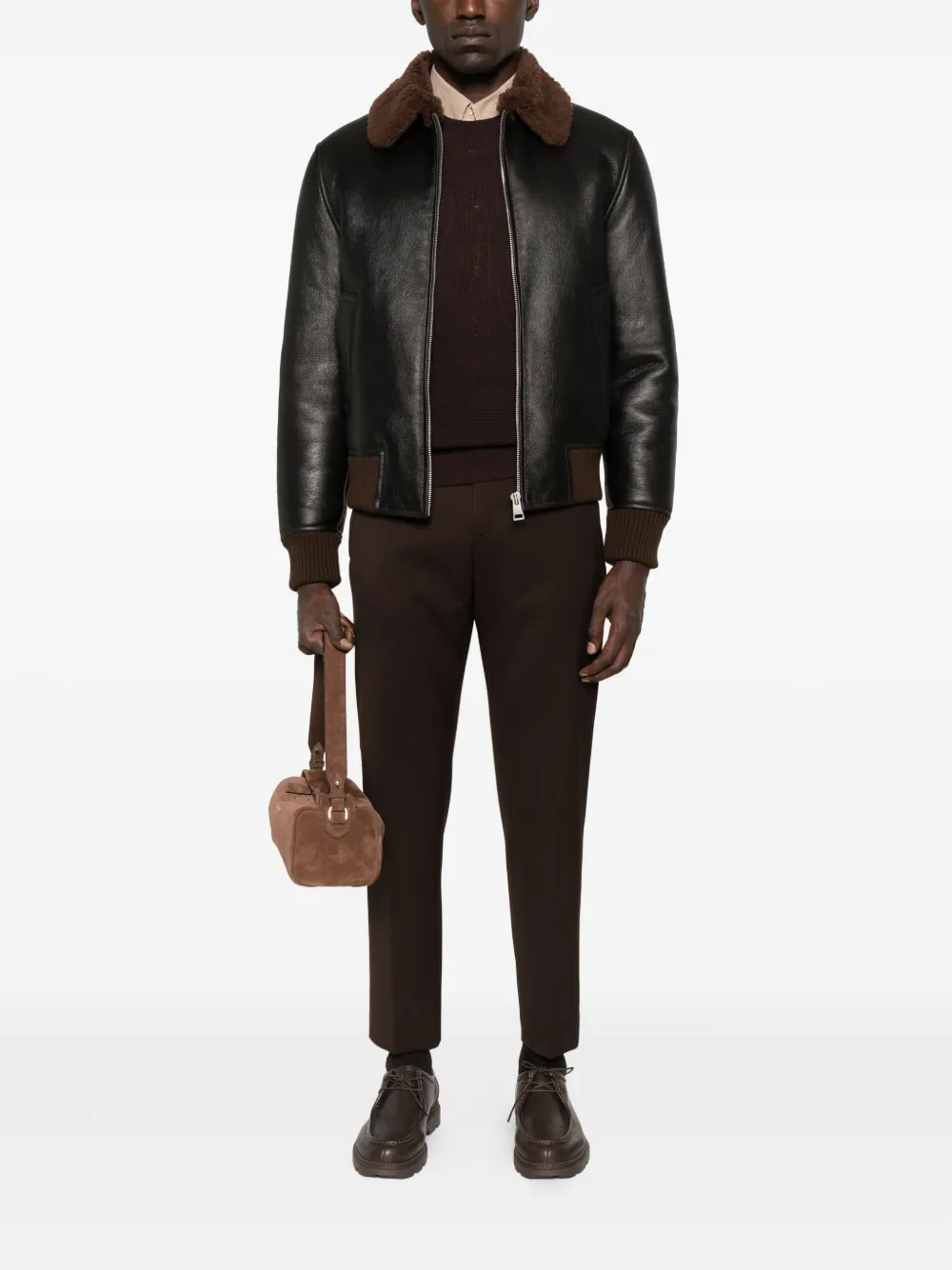 PT Torino zip-pocket trousers - Bruin