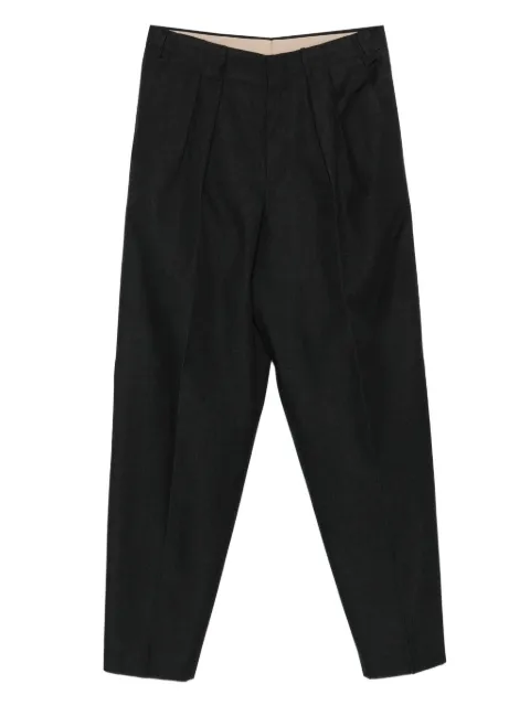 PT Torino pleated cotton trousers