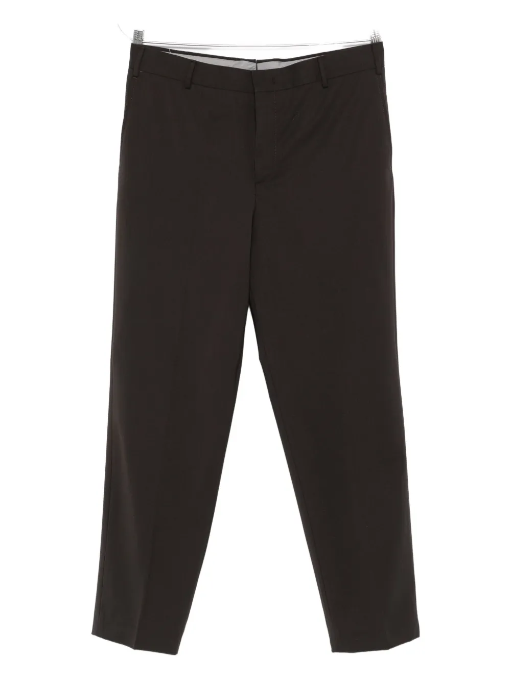 zip fly-fastening trousers