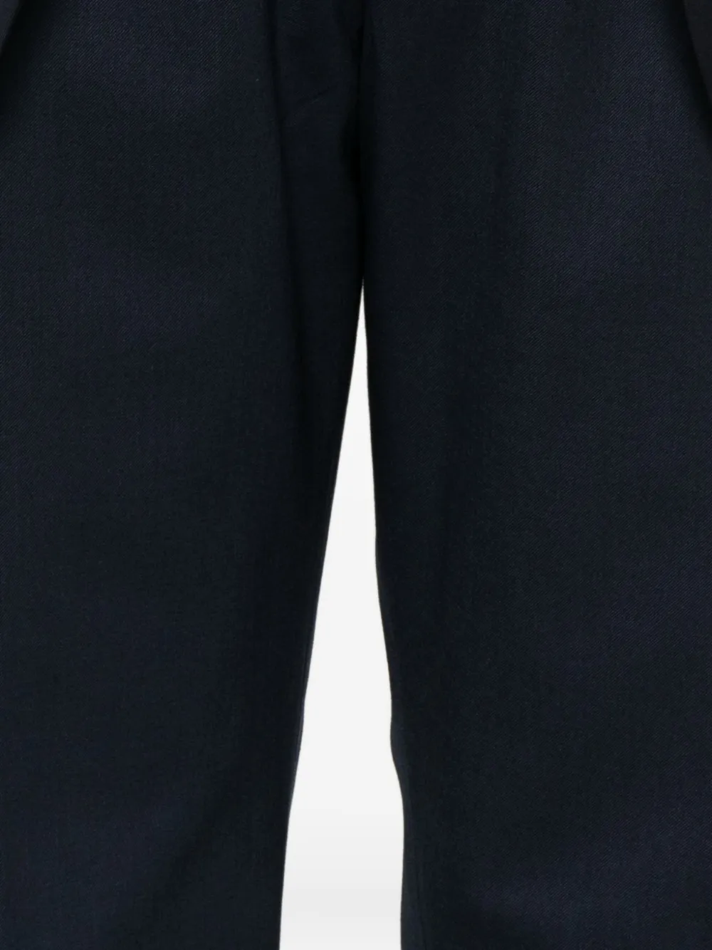 Pt Torino Pleated-cuffed Trousers In Blue