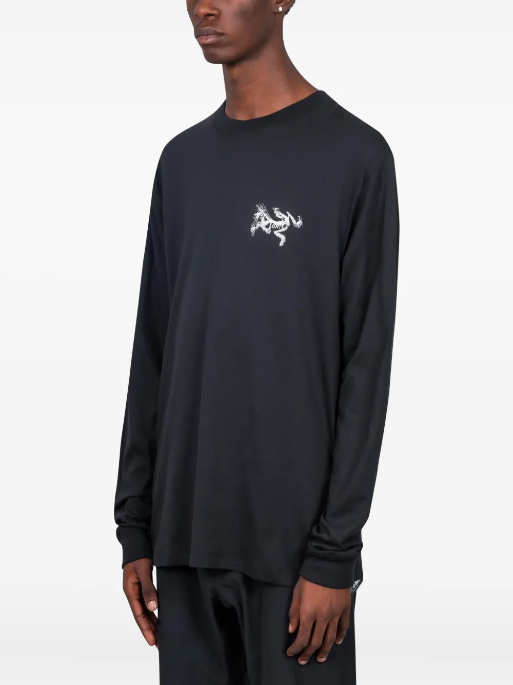 Arc'teryx Kragg Bird Tile cotton T-shirt - Zwart
