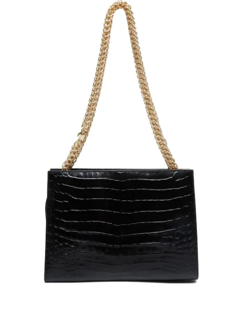 Ferragamo Pre-Owned 1990-2000 small crocodile-embossed shoulder bag