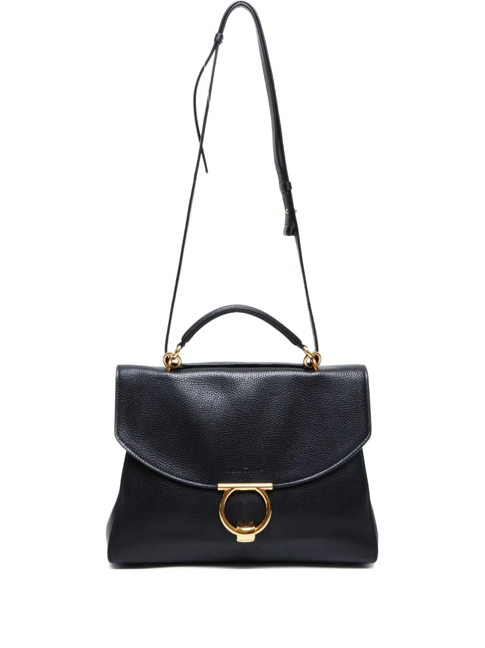 Ferragamo Pre-Owned 2000s Ganchini shoulder bag | Black | Image 1