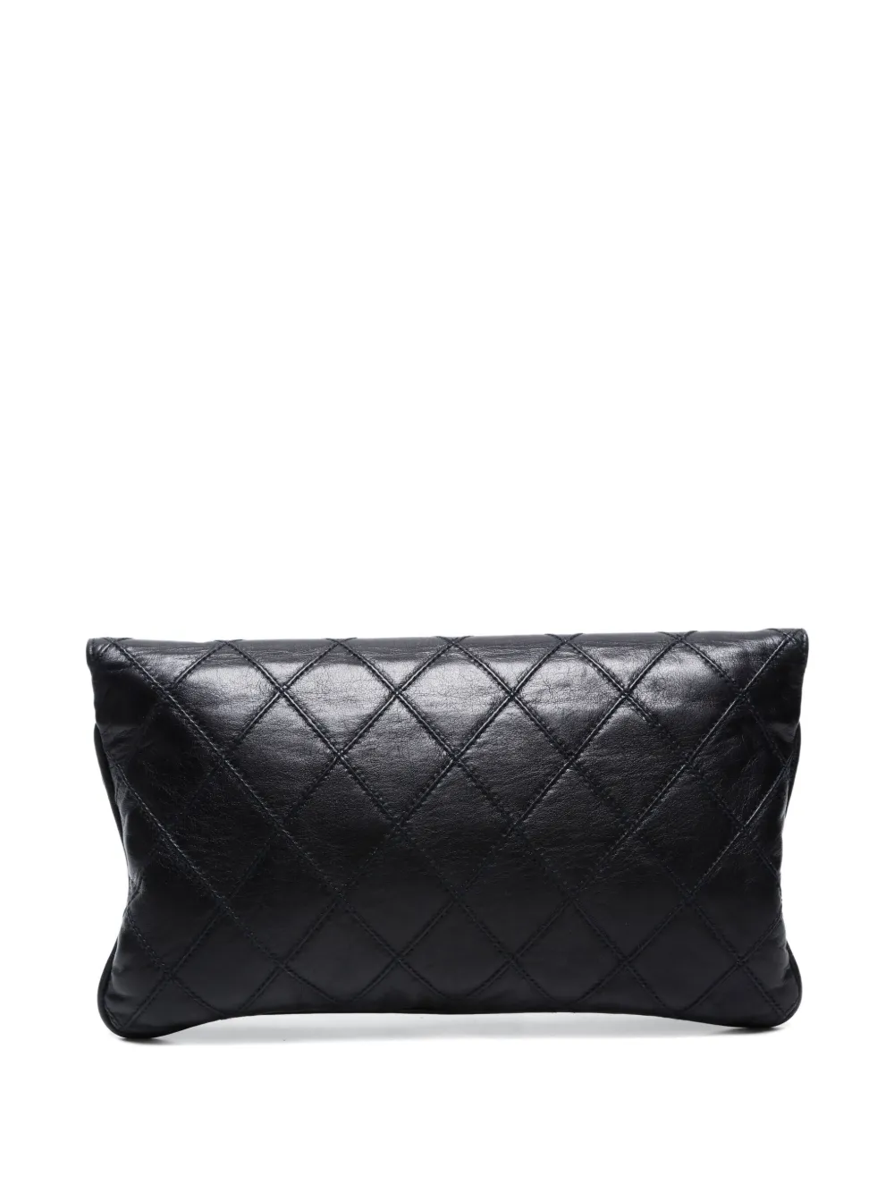 CHANEL Pre-Owned 1989-1991 small diamond-pattern clutch bag | Pre-Owned | Image 2