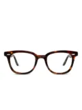 Safilo Team tortoiseshell square-frame glasses - Brown