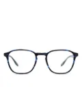 Safilo Team square-frame glasses - Black