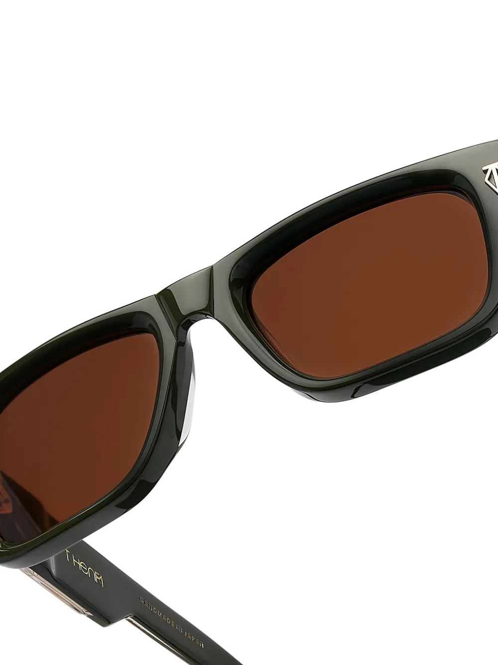 T Henri Eyewear Taylor zonnebril met vierkant montuur Zwart