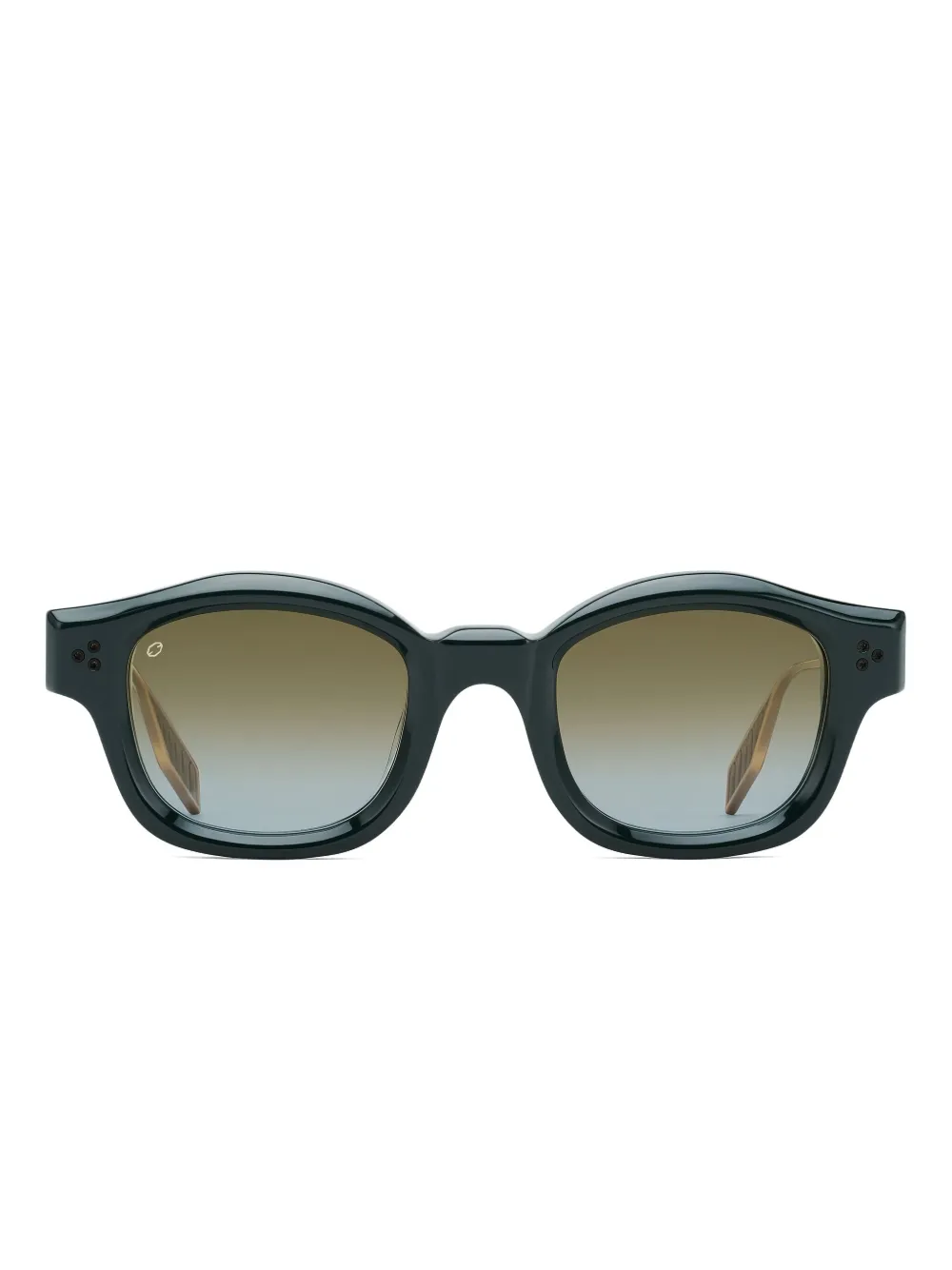 T Henri Eyewear V2 ラウンドフレーム サングラス - グリーン T Henri Eyewear V2 ラウンドフレーム サングラス - グリーン