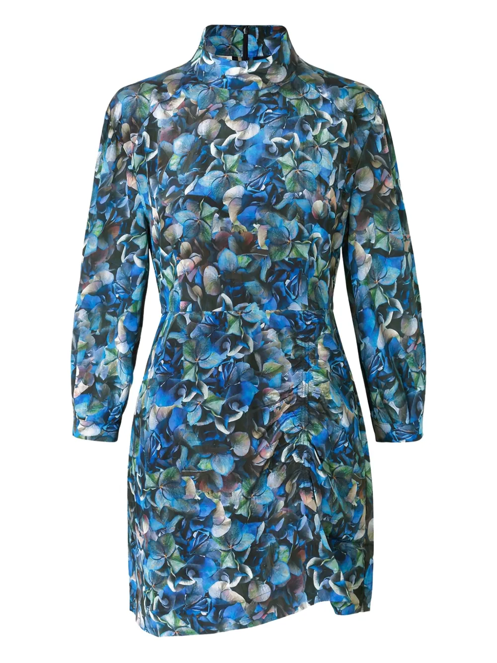 Baum Und Pferdgarten floral mini dress Blauw