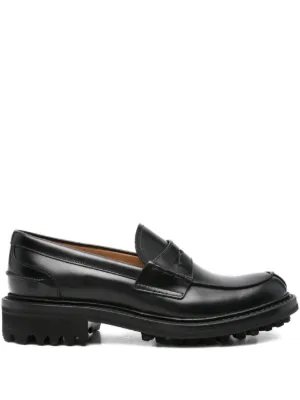 Church's Onyx Met. スタッズ ローファー | ブラック | FARFETCH JP