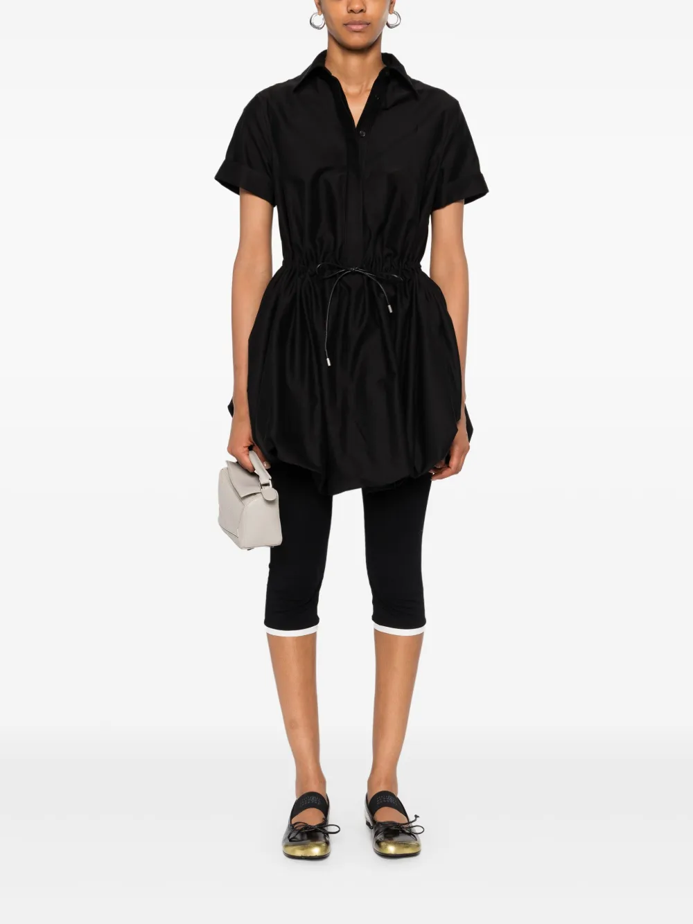 LOEWE drawstring balloon mini dress | Day Dresses | Image 2