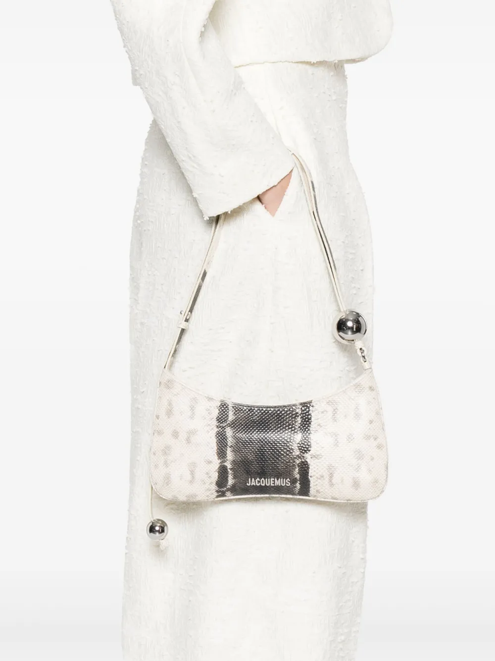 Jacquemus The Bisou Perle ball-embellished shoulder bag | Image 2