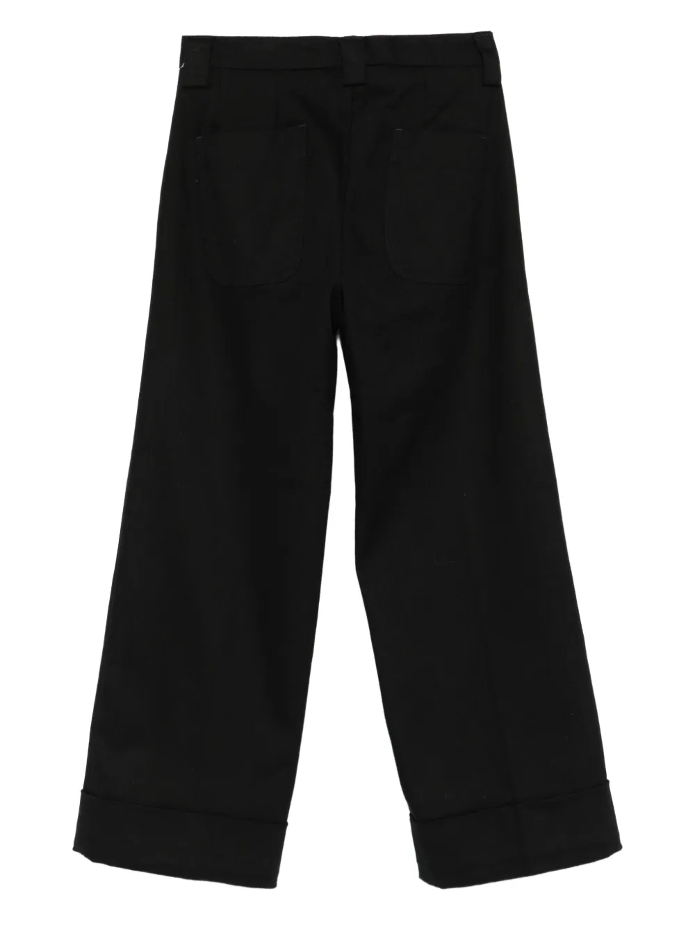 White Sand Broek met knoopsluiting - Zwart