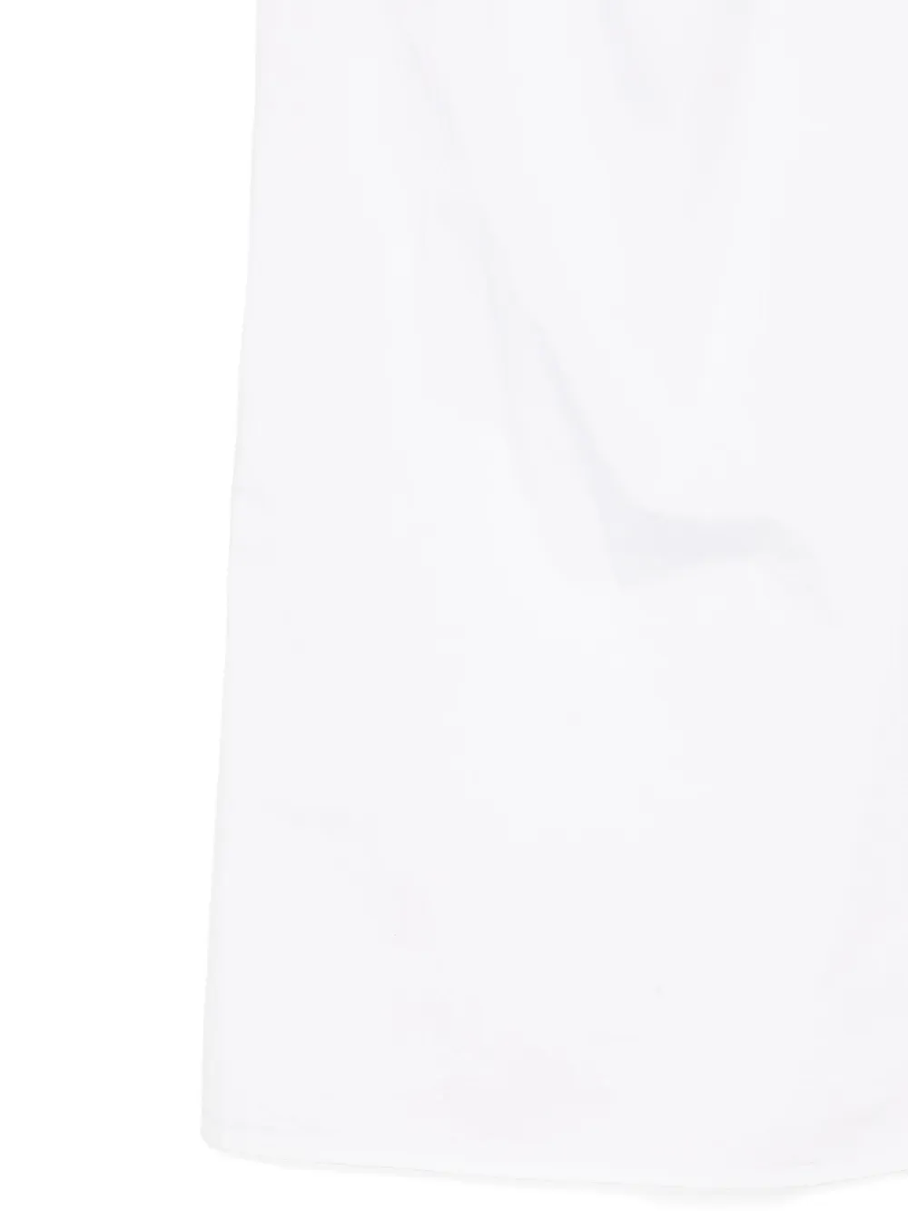 James Perse Popeline jurk Wit