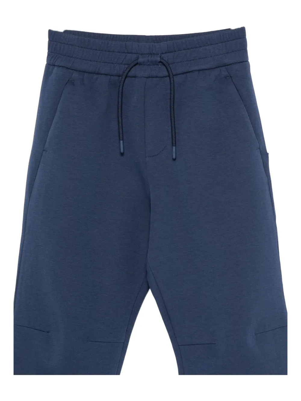 Emporio Armani Kids Trainingsbroek met elastische tailleband en logodetail Blauw