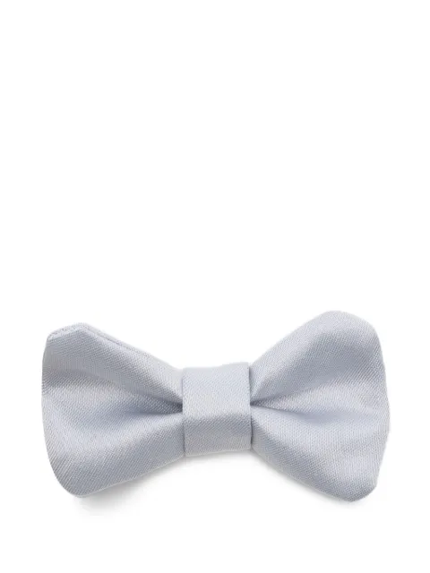 La Stupenderia satin bow tie
