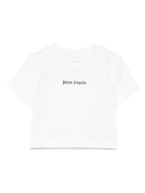 Palm Angels Kids logo-detail T-shirt