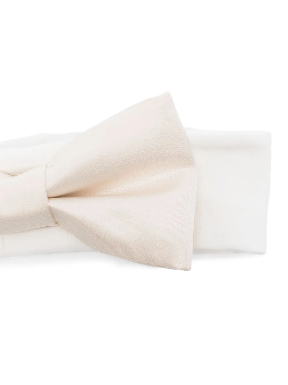 La Stupenderia bow headband - Wit