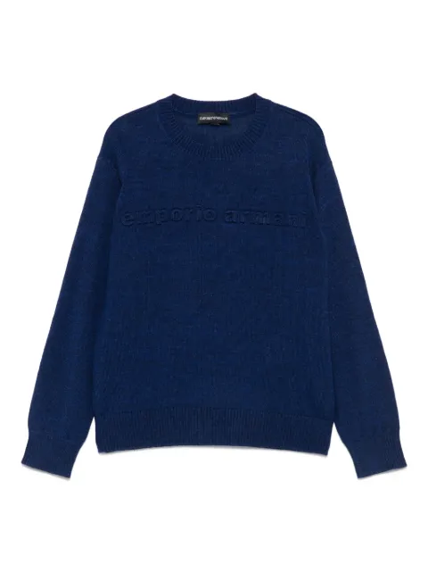 Emporio Armani Kids logo-detail sweater