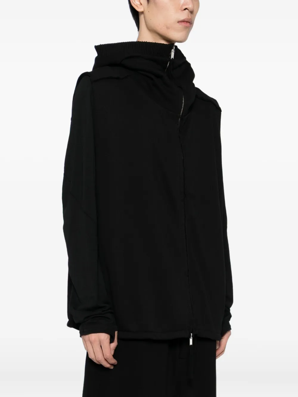 Thom Krom Cotton Sleeveless Jacket In Black