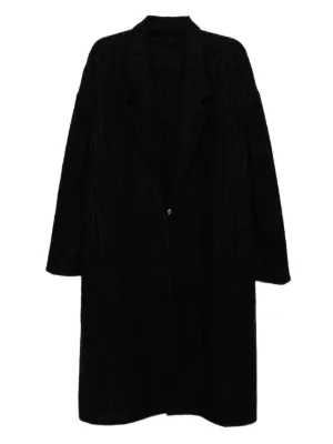Devoa ストライプ シングルコート | ブラック | FARFETCH JP