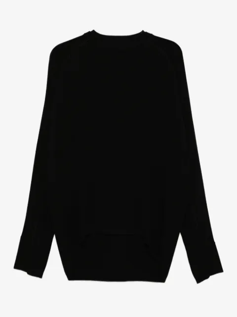 Devoa panelled cotton jumper