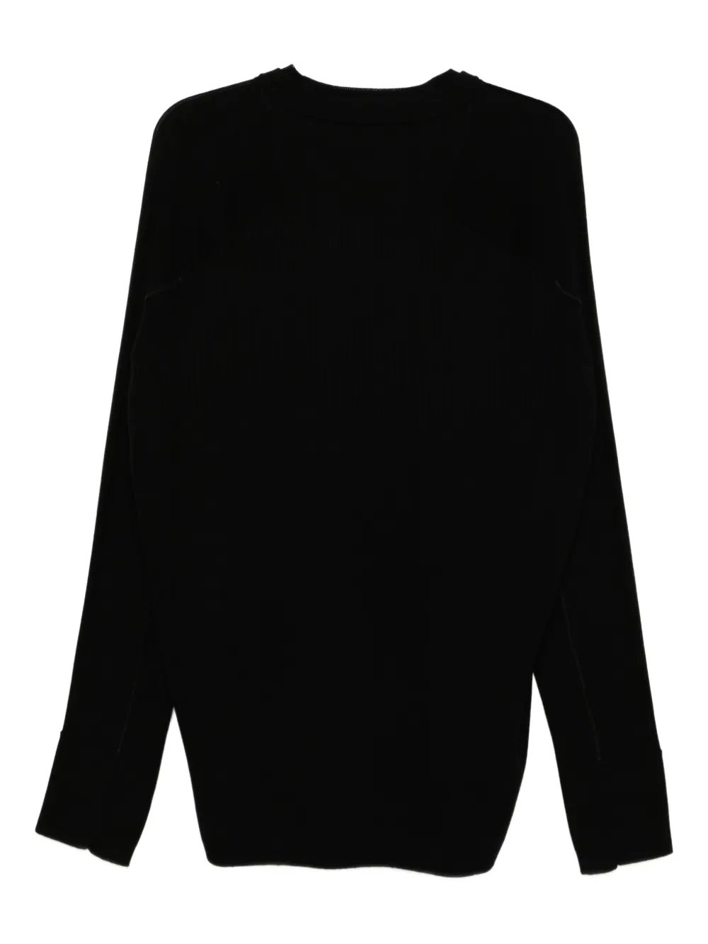 Devoa panelled cotton jumper | Knitted Sweaters | Image 2